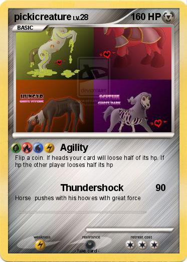 Pokemon pickicreature