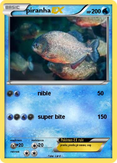 Pokemon piranha