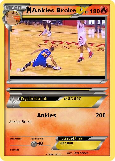 Pokemon Ankles Broke