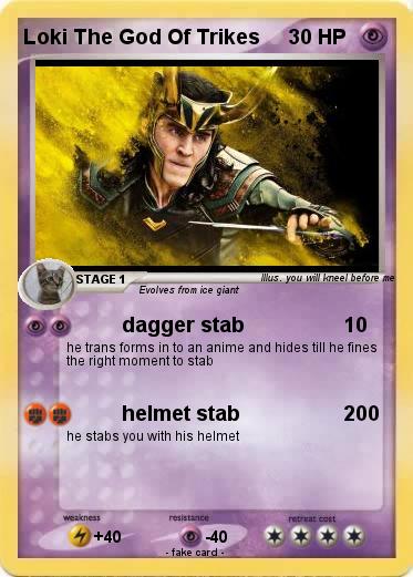 Pokemon Loki The God Of Trikes