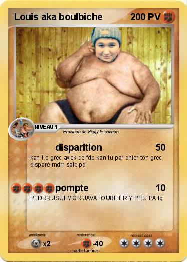 Pokemon Louis aka boulbiche