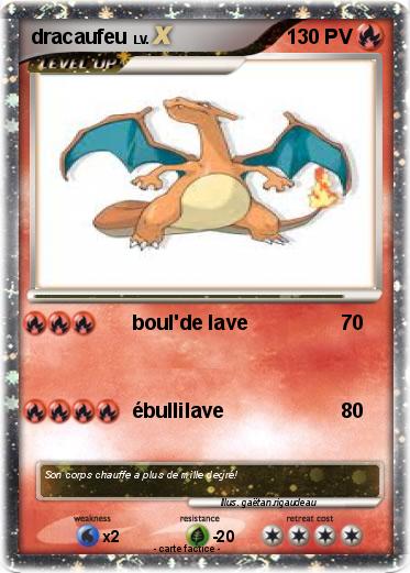Pokemon dracaufeu