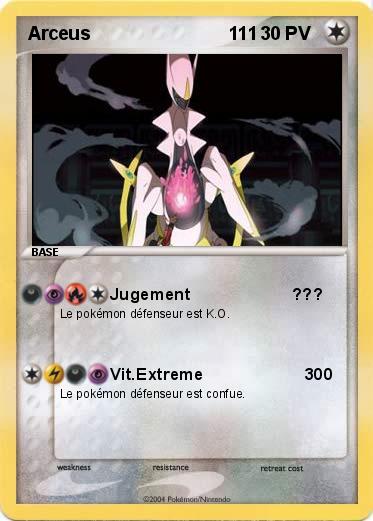Pokemon Arceus                           111