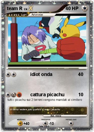Pokemon team R