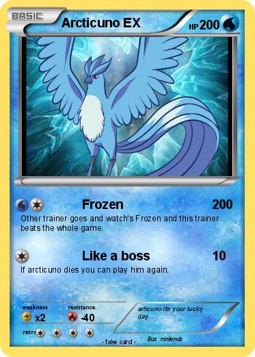 Pokemon Arcticuno EX