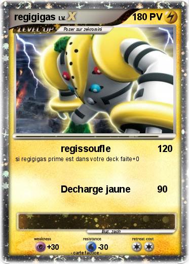 Pokemon regigigas