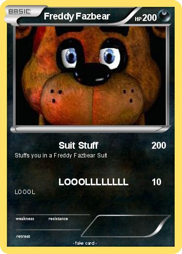 Pokemon Freddy Fazbear