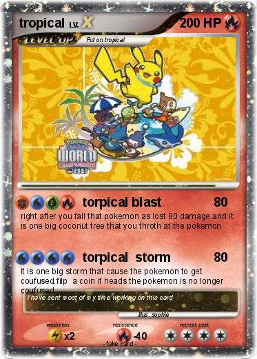 Pokemon tropical