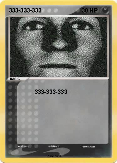 Pokemon 333-333-333