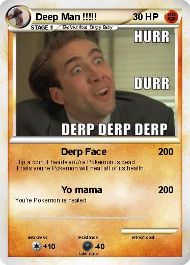 Pokemon Deep Man !!!!!