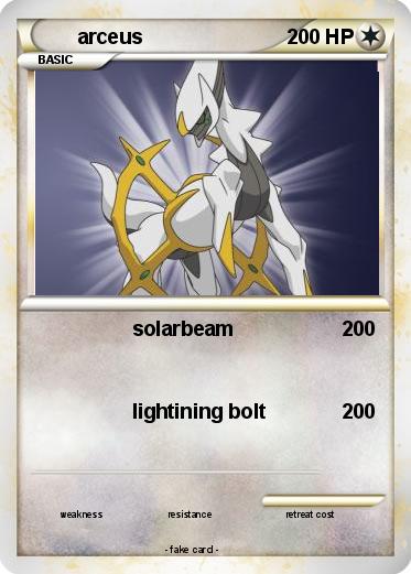Pokemon arceus