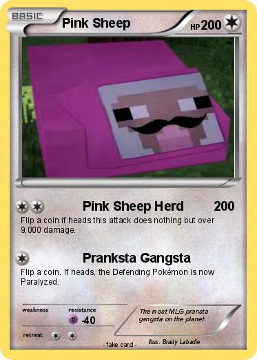 Pokemon Pink Sheep