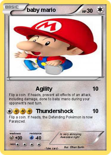 Pokemon baby mario