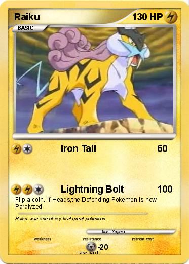 Pokemon Raiku