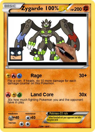 Pokemon Zygarde 100%