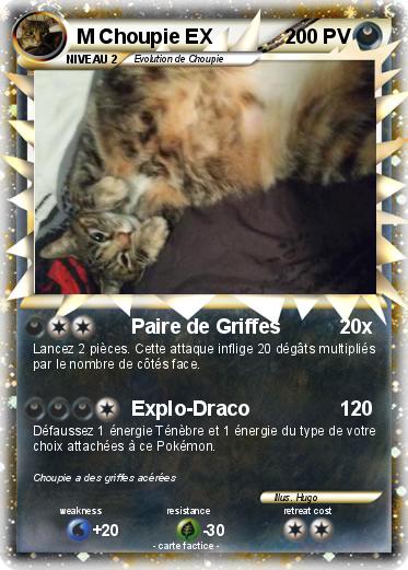 Pokemon M Choupie EX