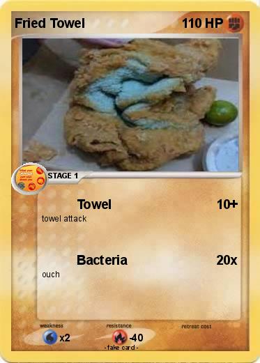 Pokemon Fried Towel