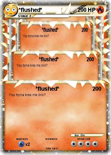 Pokemon *flushed*