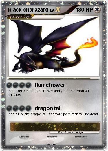 Pokemon black charazard
