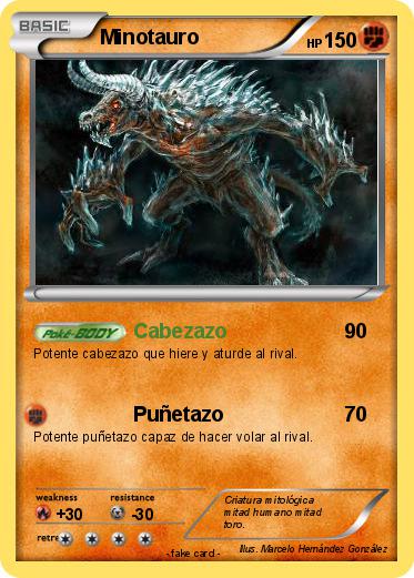 Pokemon Minotauro
