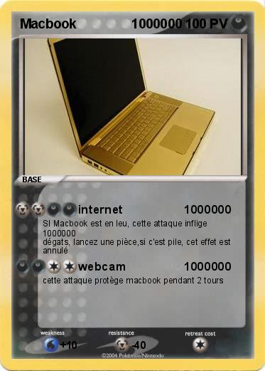 Pokemon Macbook               1000000