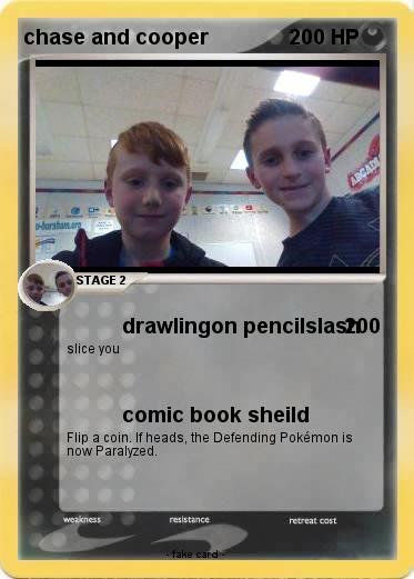 Pokemon chase and cooper