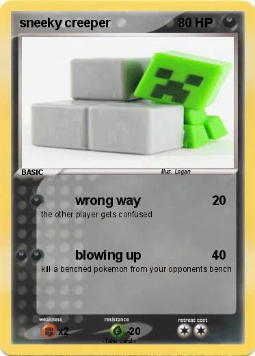 Pokemon sneeky creeper
