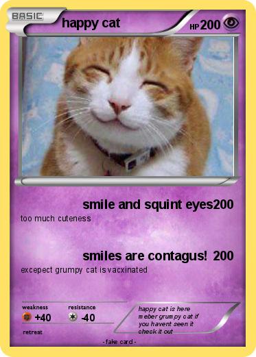 Pokemon happy cat
