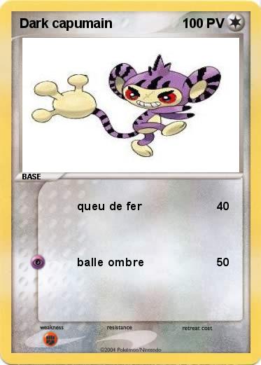 Pokemon Dark capumain