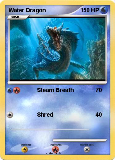 Pokemon Water Dragon