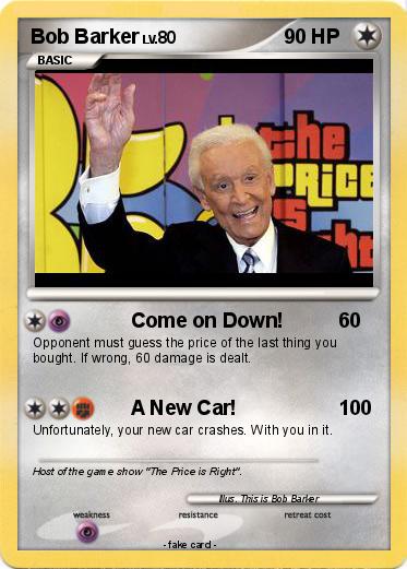 Pokemon Bob Barker