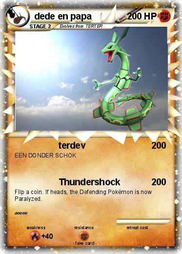 Pokemon dede en papa