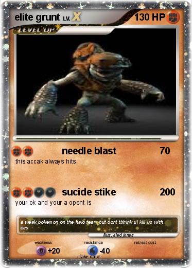 Pokemon elite grunt