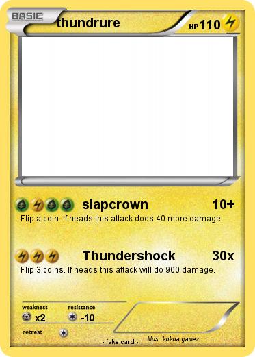 Pokemon thundrure