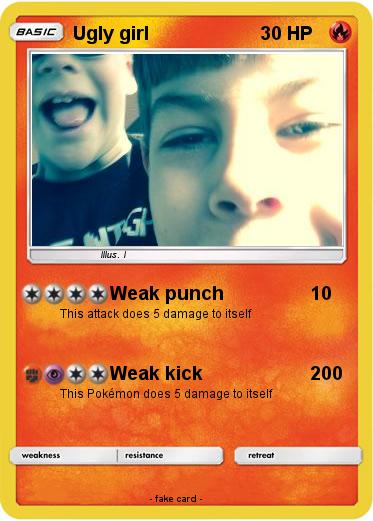 Pokemon Ugly girl