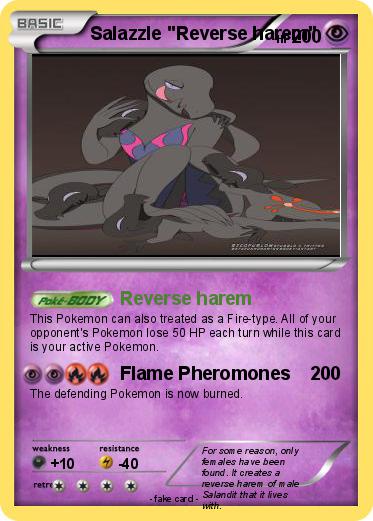 Pokemon Salazzle "Reverse harem"