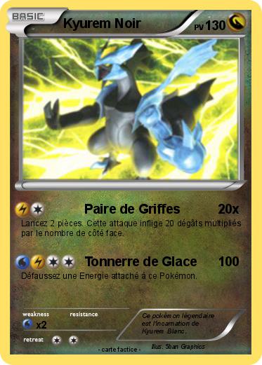 Pokemon Kyurem Noir
