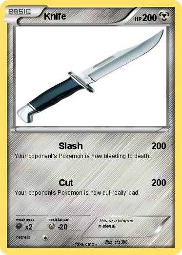 Pokemon Knife