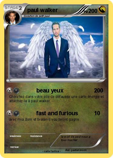 Pokemon paul walker