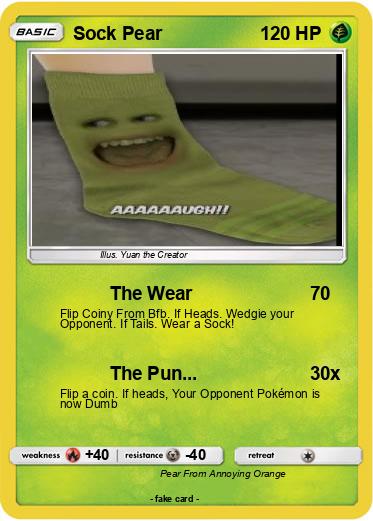 Pokemon Sock Pear