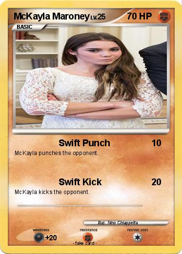 Pokemon McKayla Maroney