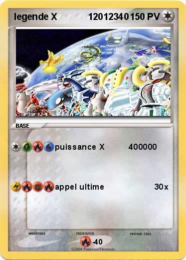 Pokemon legende X            12012340