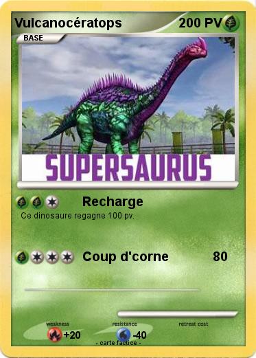 Pokemon Vulcanocératops