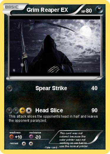 Pokemon Grim Reaper EX
