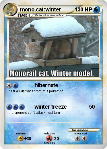 Pokemon mono.cat:winter