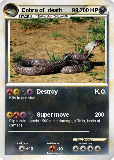 Pokemon Cobra of  death      99,