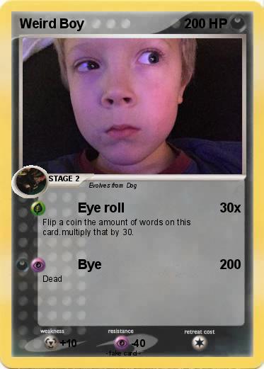 Pokemon Weird Boy