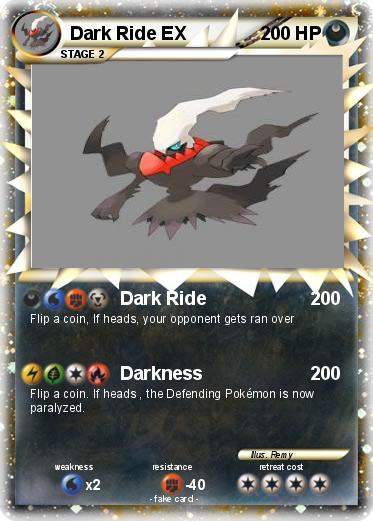 Pokemon Dark Ride EX