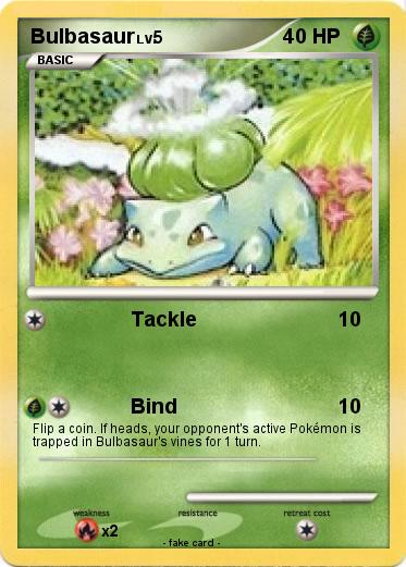 Pokemon Bulbasaur