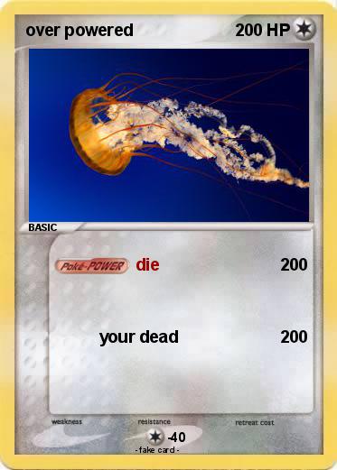 Pokemon over powered